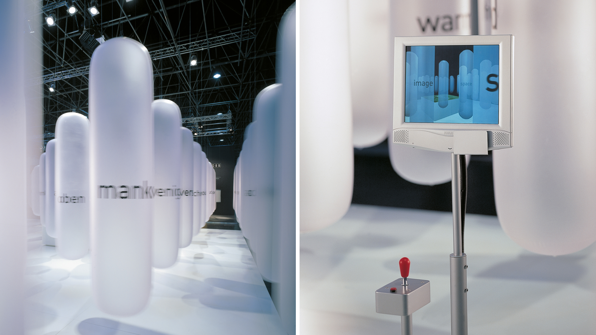 Dart stages the D'art Design Gruppe's own fair stand at the EuroShop 2002