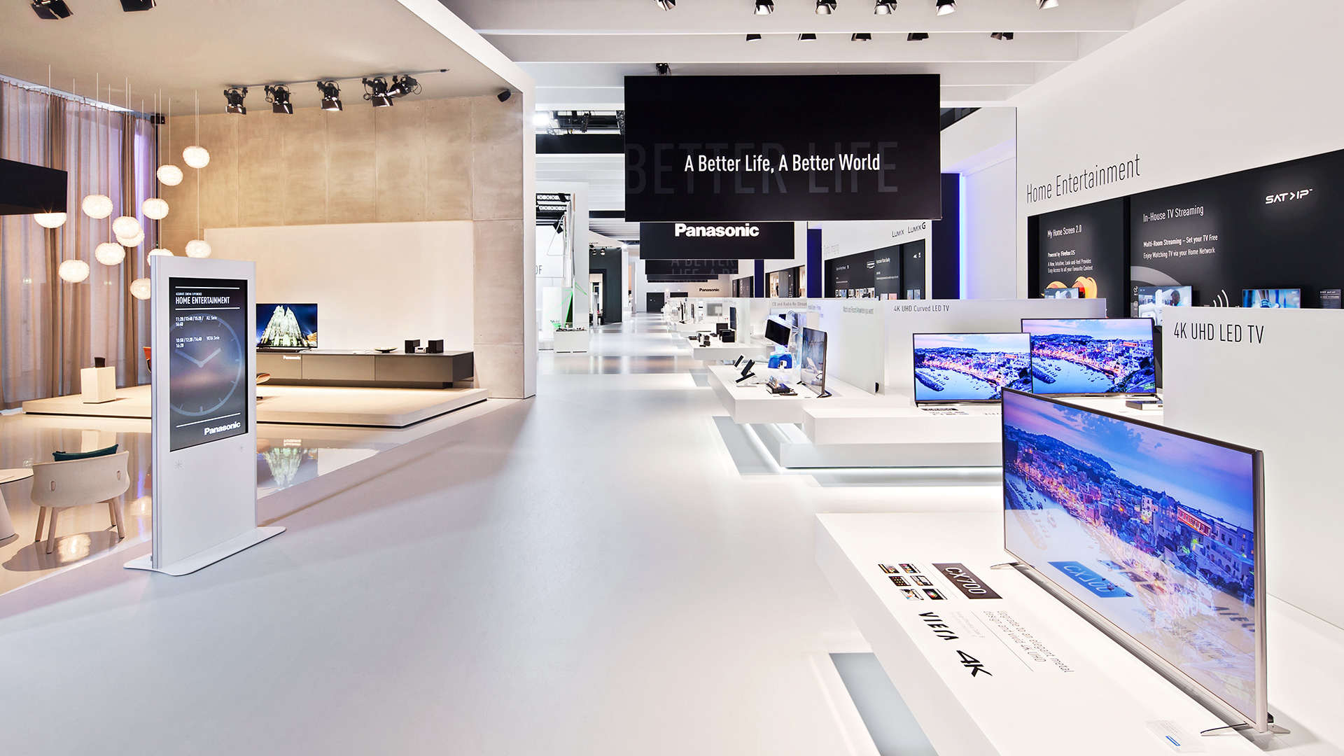 Dart stages the Panasonic fair stand at the IFA 2015