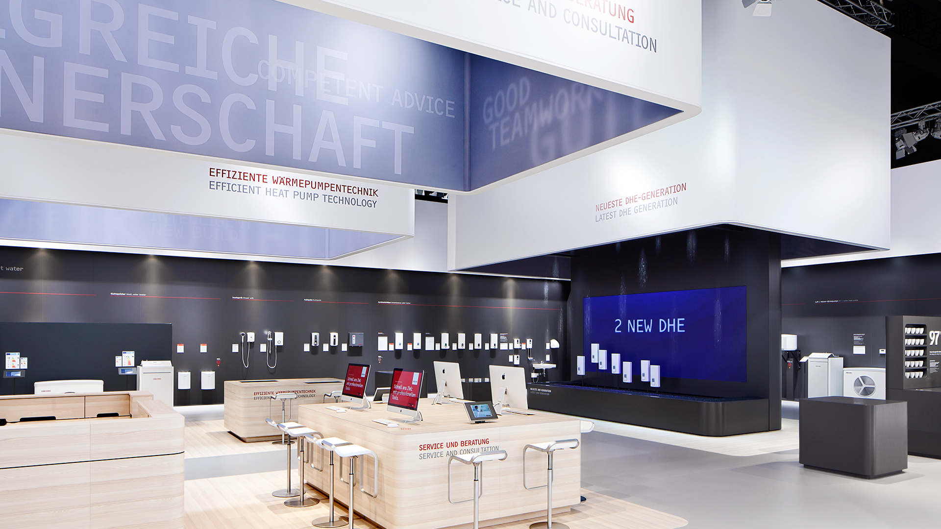 Dart stages the STIEBEL ELTRON fair stand at the ISH 2015