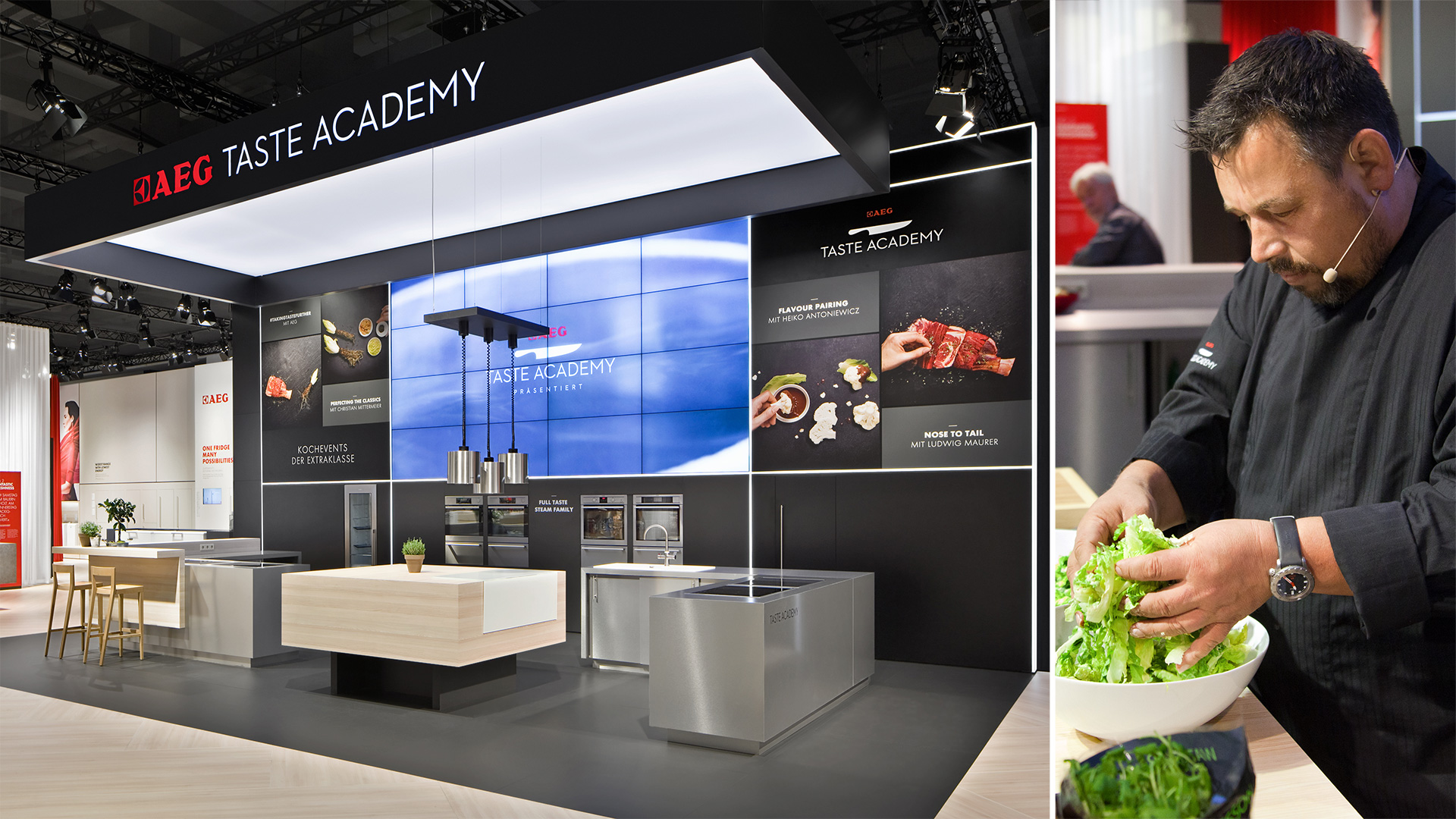 Dart stages the Electrolux fair stand at the IFA 2015