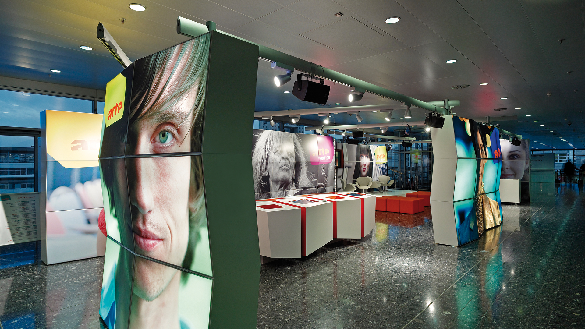 Dart stages the ARTE fair stand at the Buchmesse Frankfurt 2010