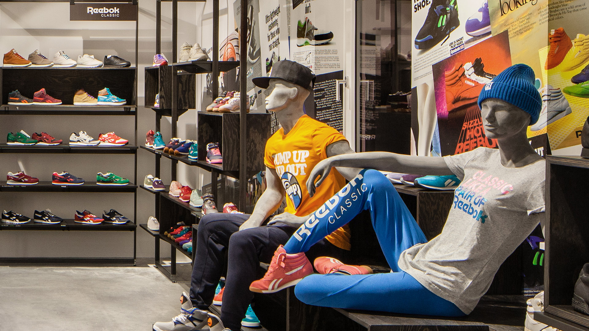 Dart stages the adidas shop concept for the OCM 2014