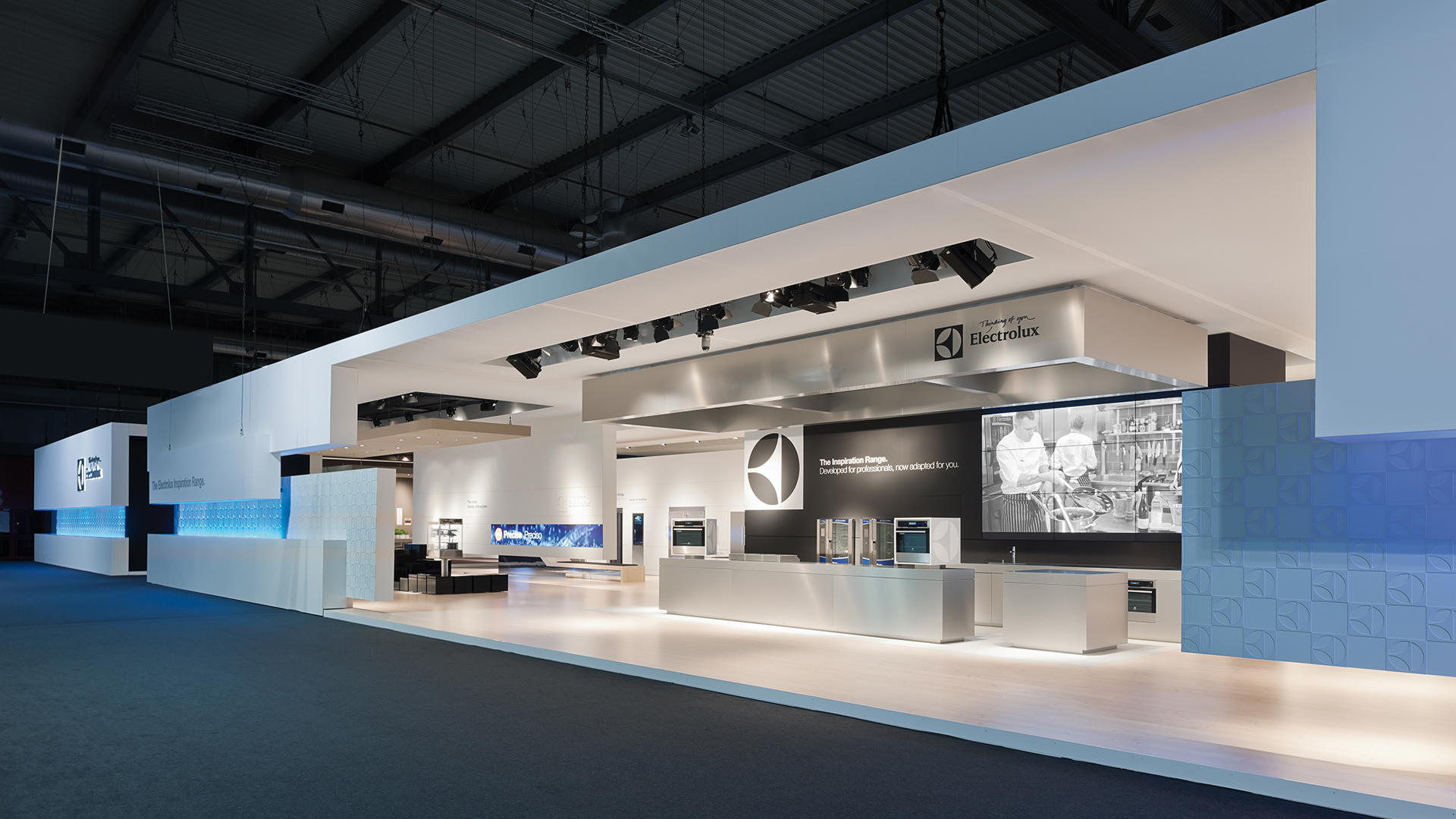 Dart stages the Electrolux fair stand at the EuroCucina 2012