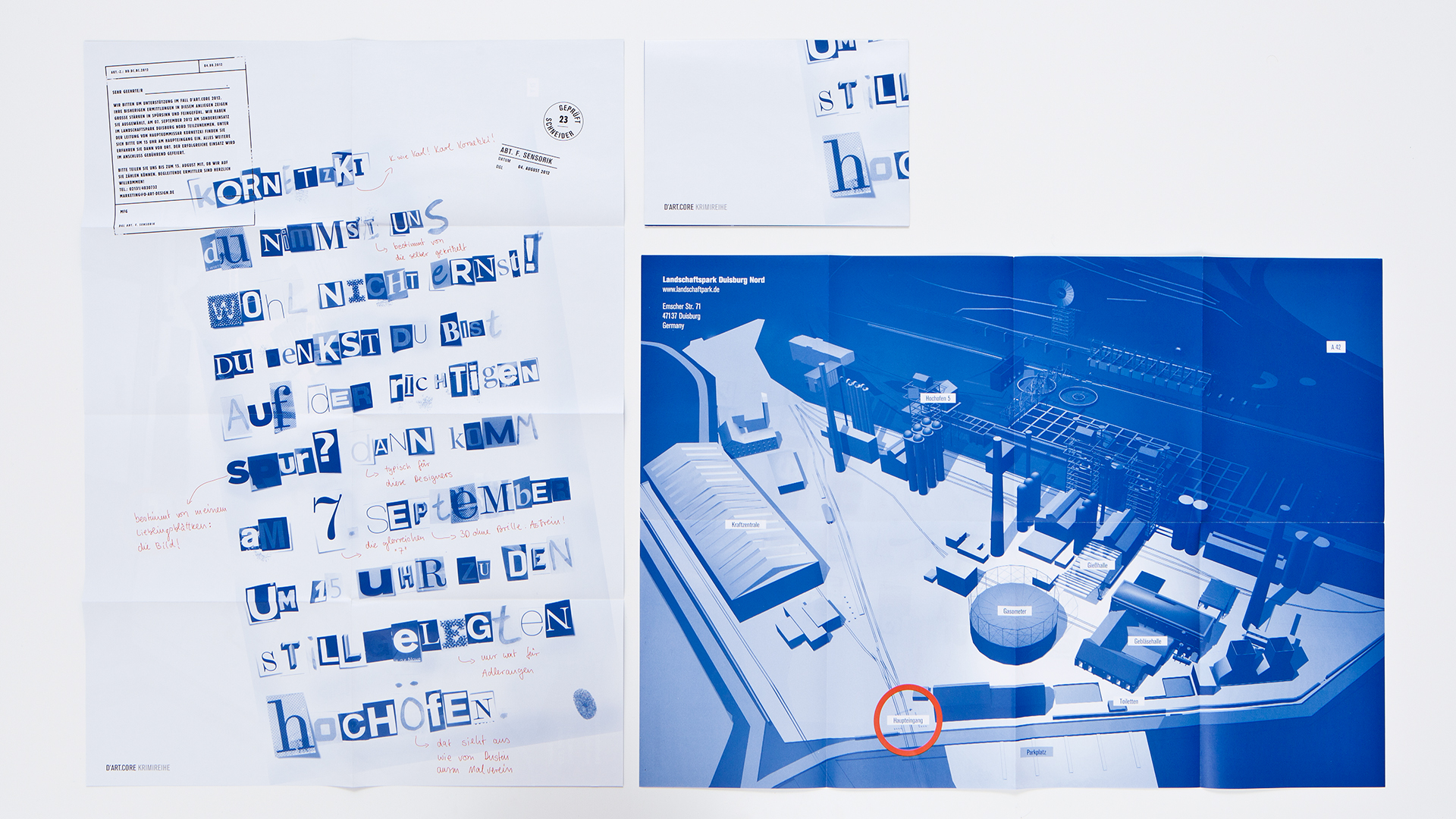 Dart stages the communication of the Dart Design Gruppe for the magazine Innovationsbündler 2012