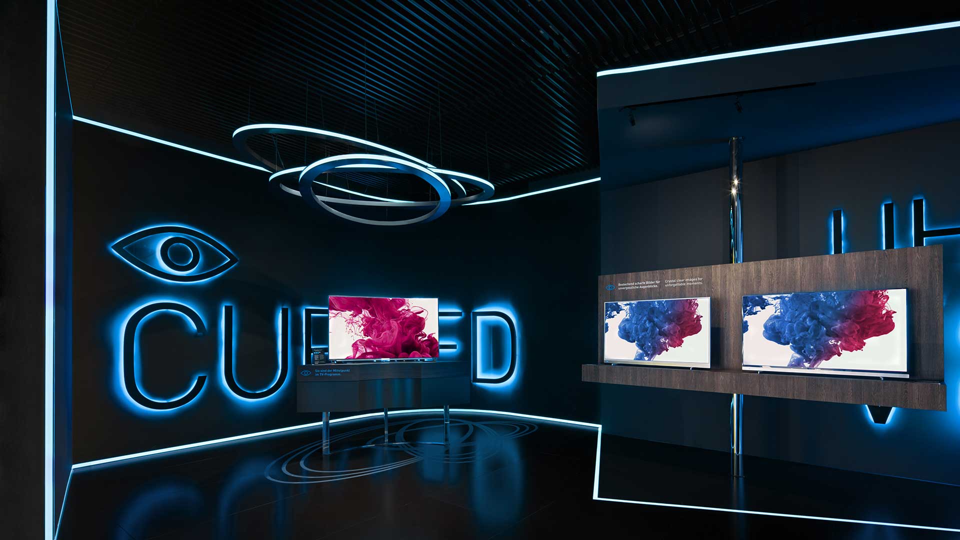 Dart inszeniert den Messestand von Grundig auf der IFA 2014