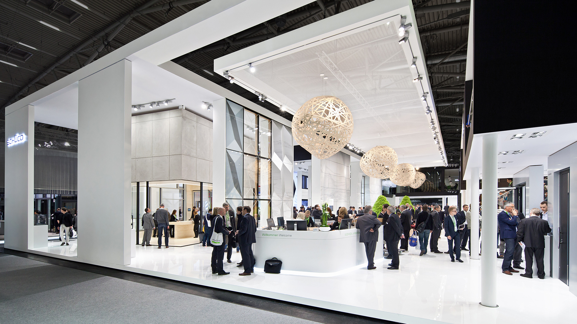 Dart stages the Schüco fair stand at the Bau 2015