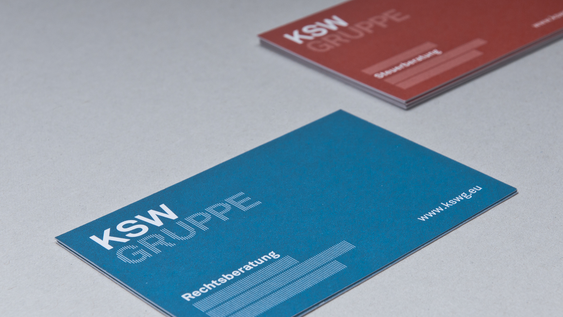 Dart stages the communication of the KSW Gruppe for the Corporate Design 2012