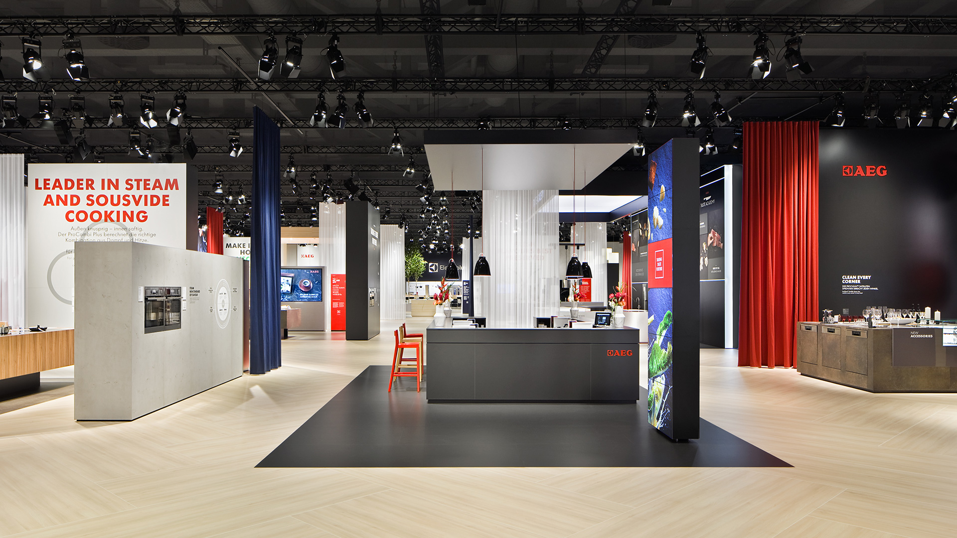 Dart stages the Electrolux fair stand at the IFA 2015