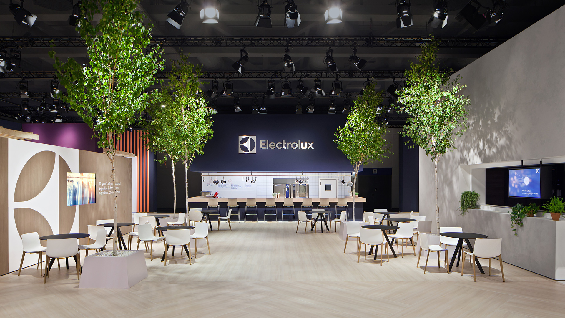 Dart stages the Electrolux fair stand at the IFA 2015