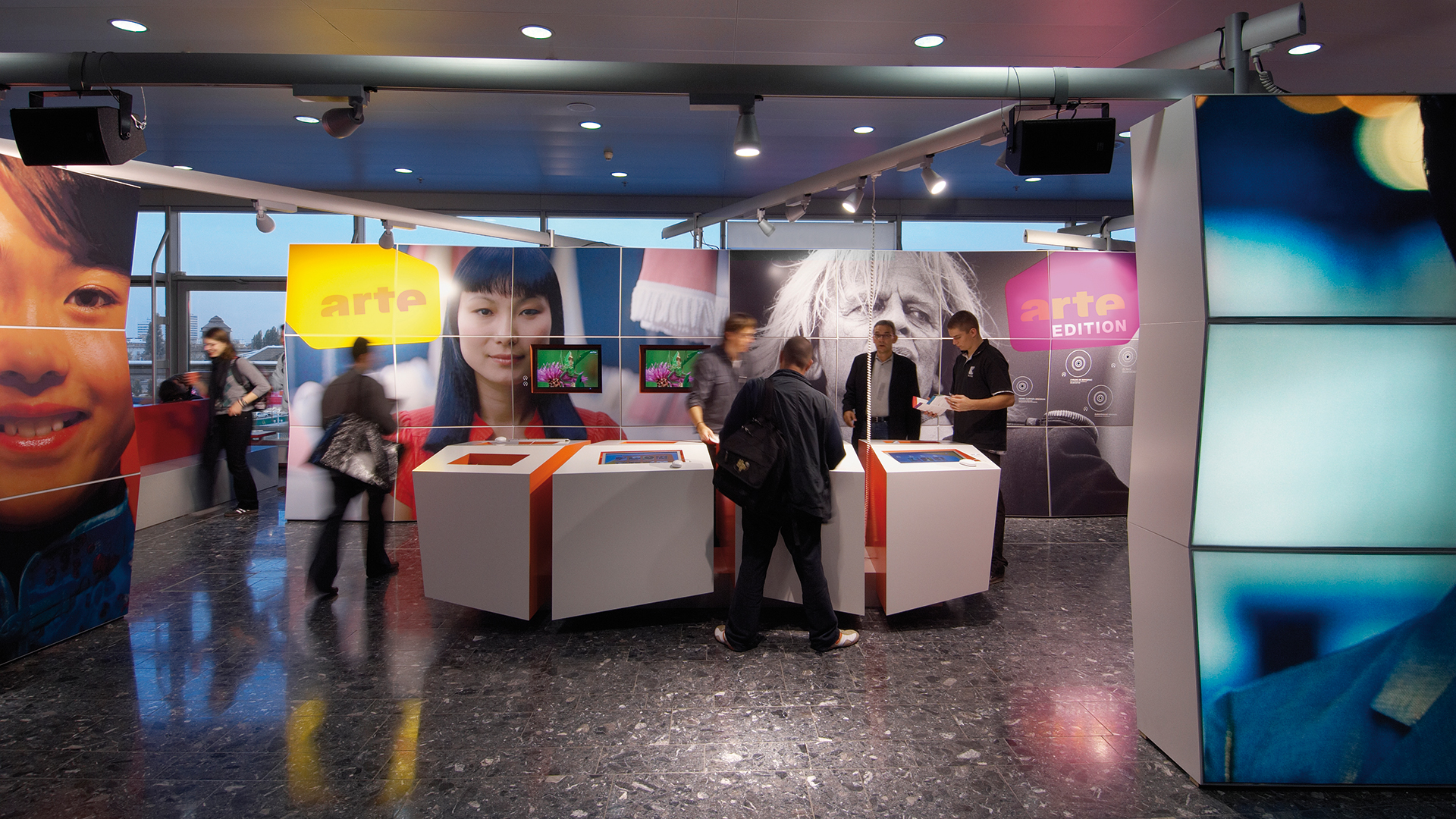 Dart stages the ARTE fair stand at the Buchmesse Frankfurt 2010