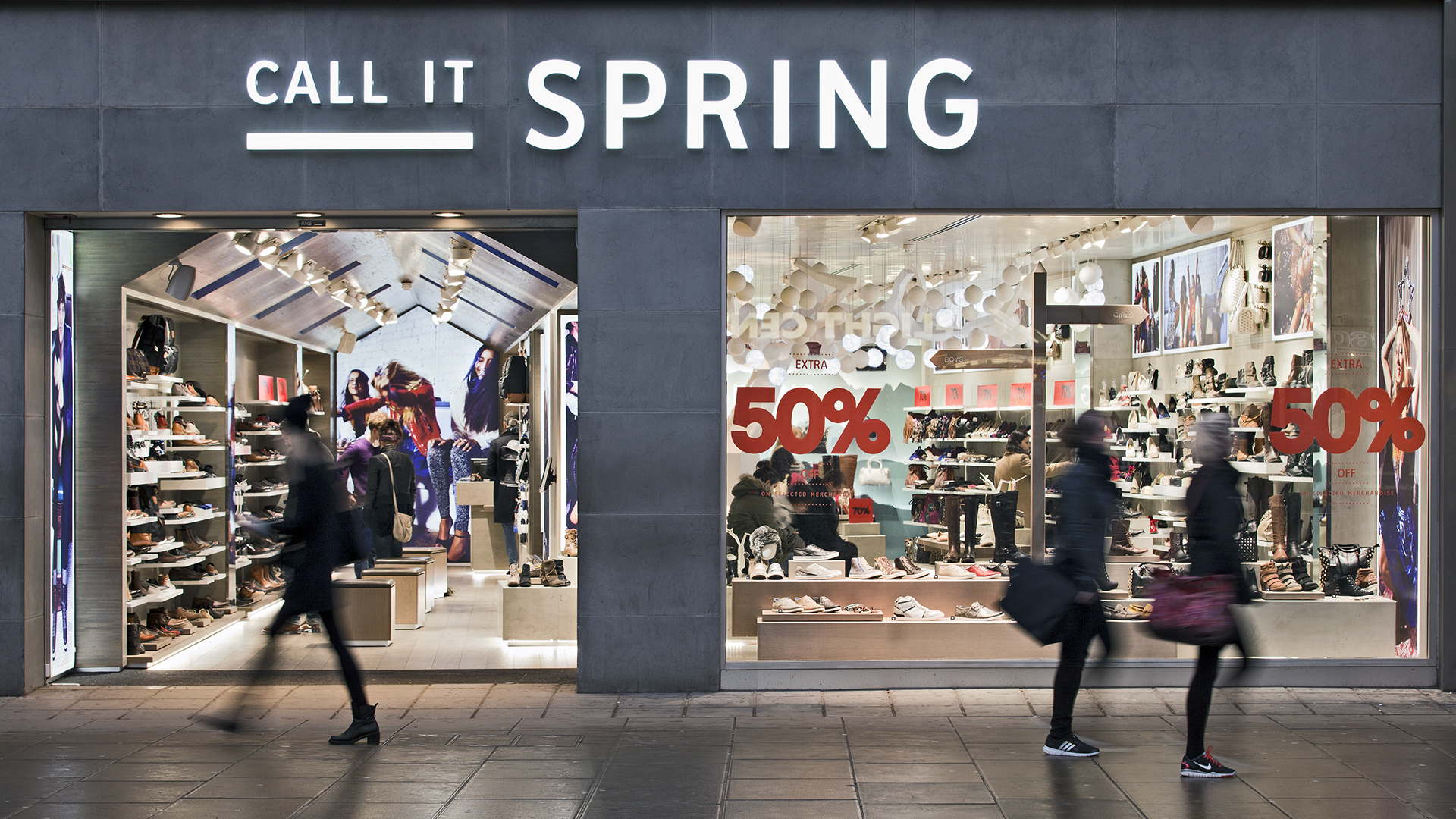 Dart inszeniert das Shop Konzept für Aldo CIS für den Flagship Store auf der Oxford Street