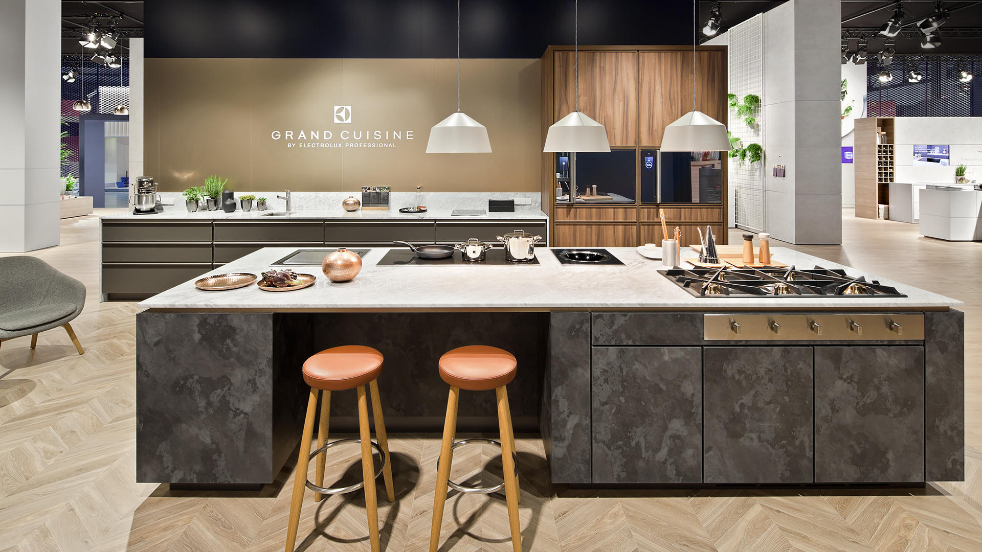 Dart stages the Electrolux fair stand at the EuroCucina 2016