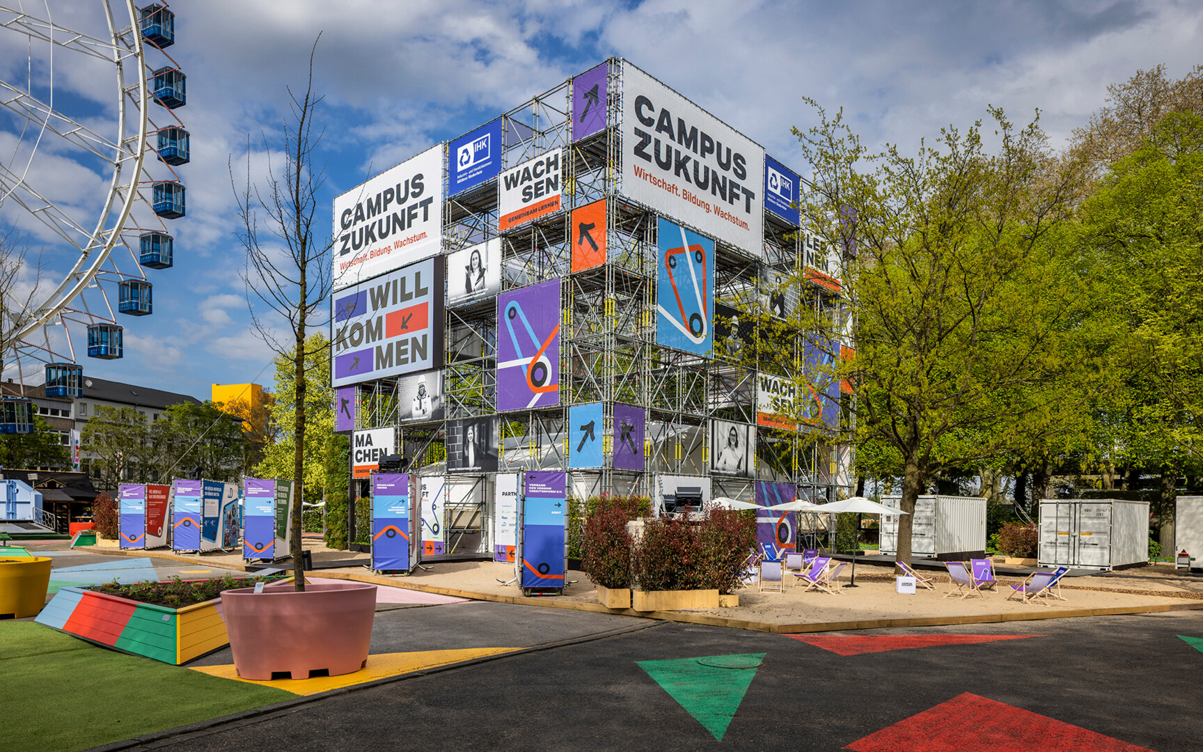IHK Pavillon Campus Zukunft LaGa 2026