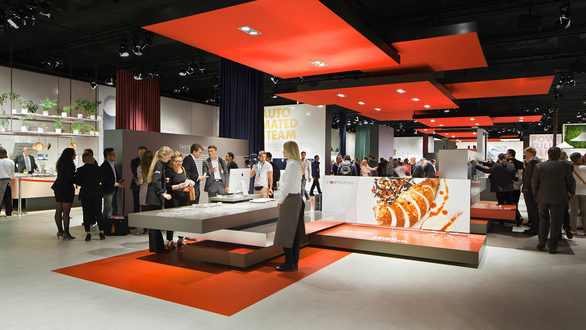 Dart stages the Electrolux fair stand at the IFA 2014