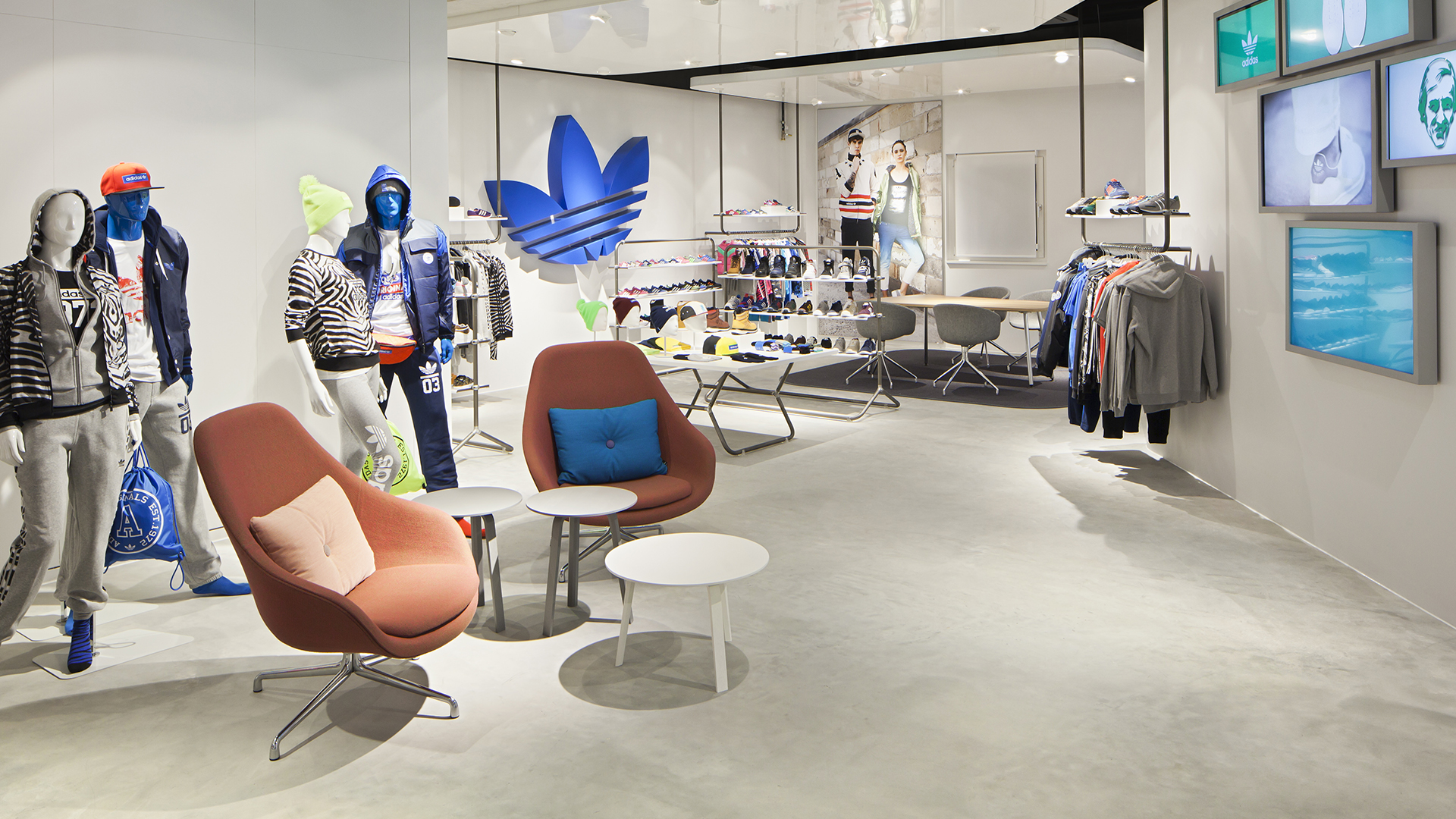 Dart stages the adidas shop concept for the OCM 2014