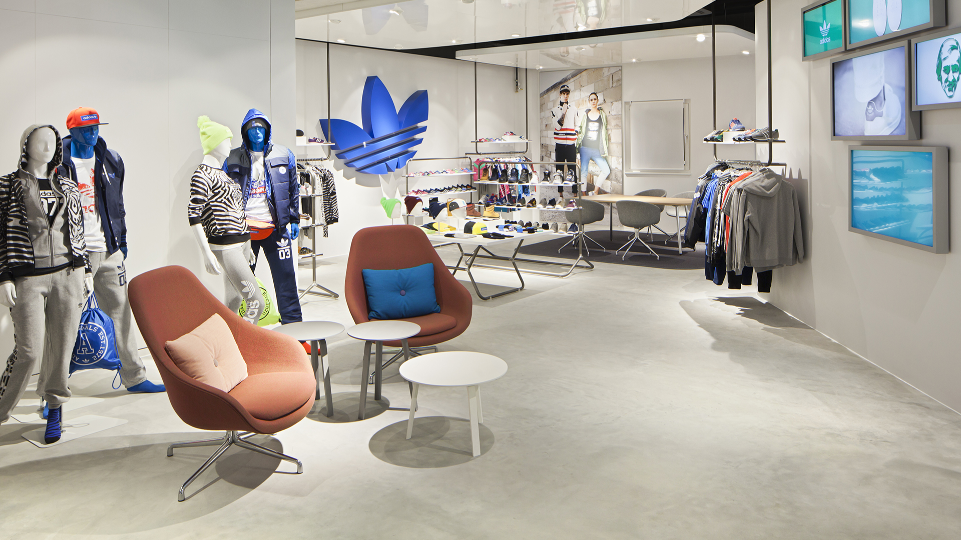 Dart inszeniert das Shop Konzept von adidas für das OCM 2014