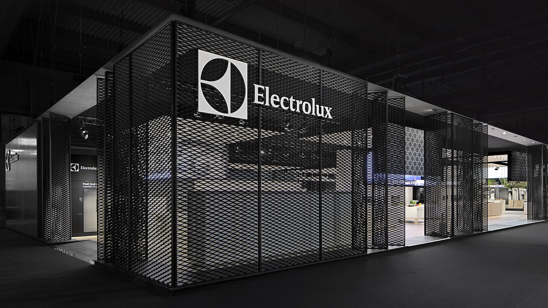 Dart iszeniert den Messestand von Electrolux auf der EuroCucina 2014