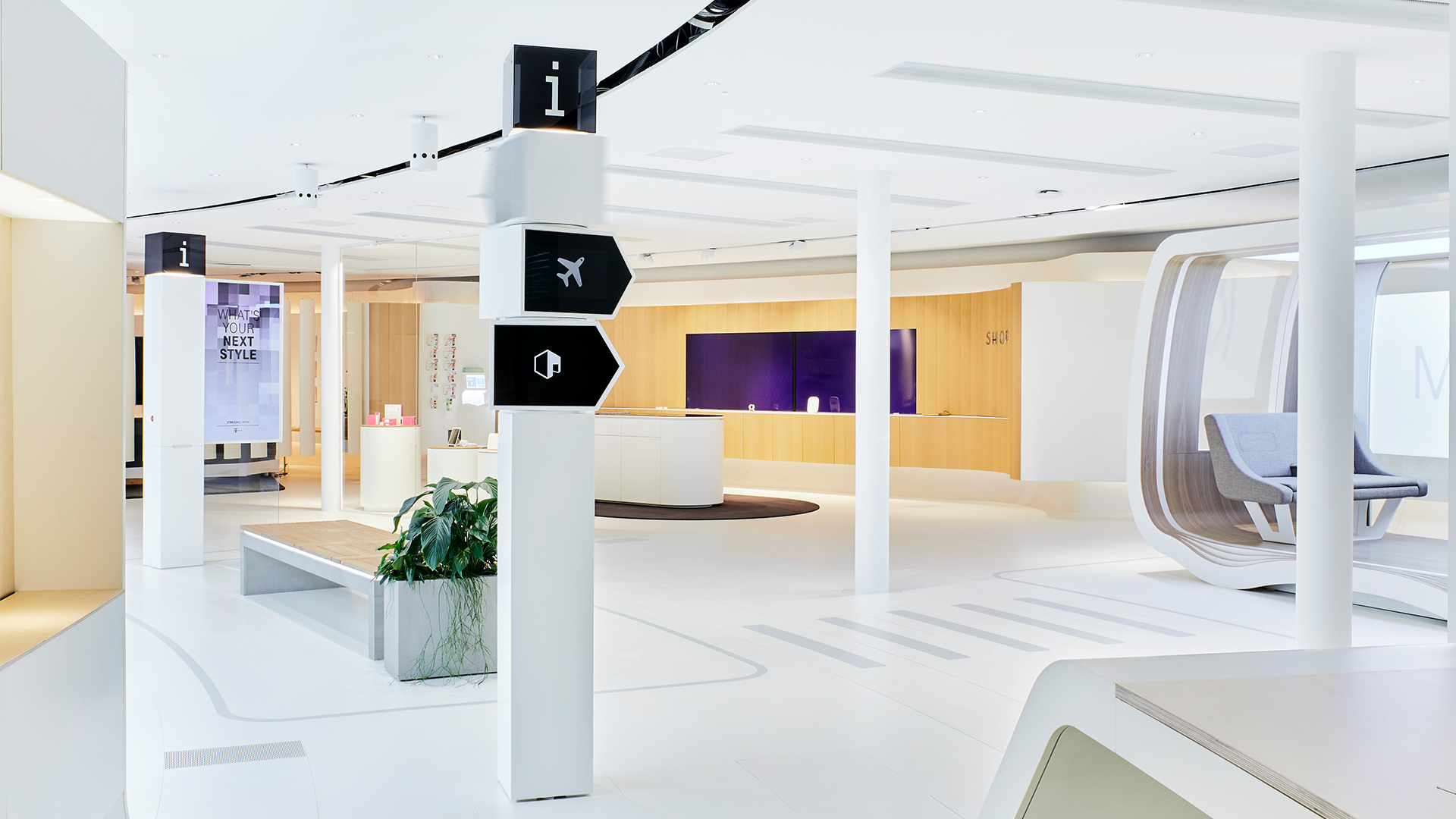 Dart inszeniert die Mediatektur für die Deutsche Telekom auf der Design Gallery Move 2018