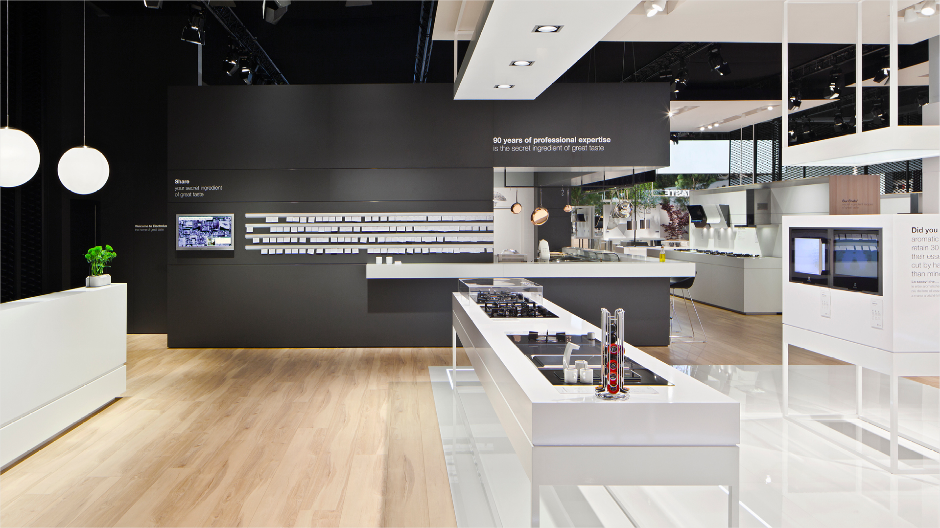 Dart stages the communication of Electrolux for the EuroCucina 2014