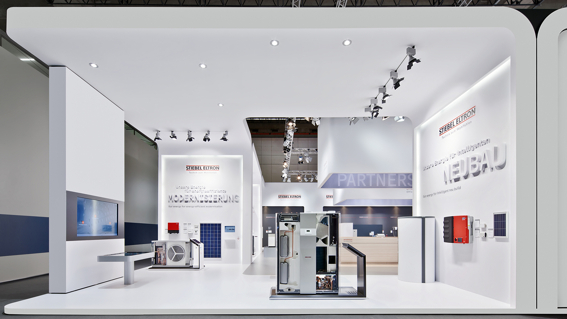 Dart stages the STIEBEL ELTRON fair stand at the ISH 2015