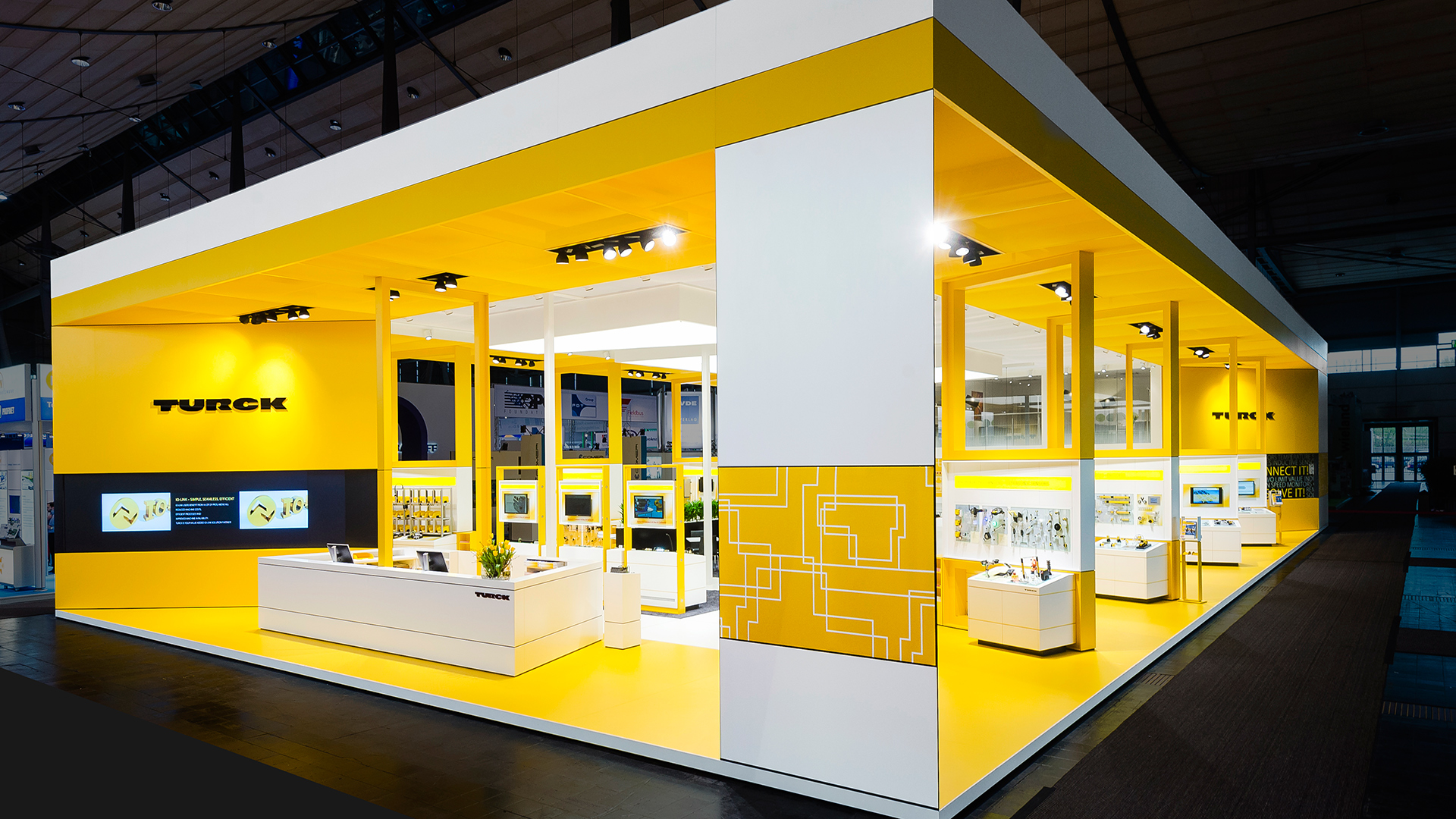 Dart stages the Turck fair stand at the HMI 2014