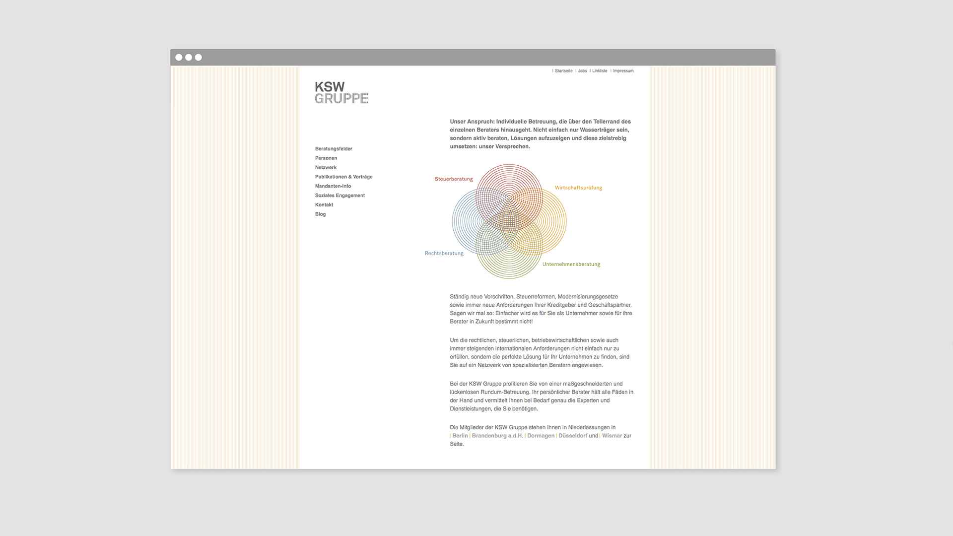 Dart inszeniert die Kommunikation der KSW Gruppe für das Corporate Design 2012