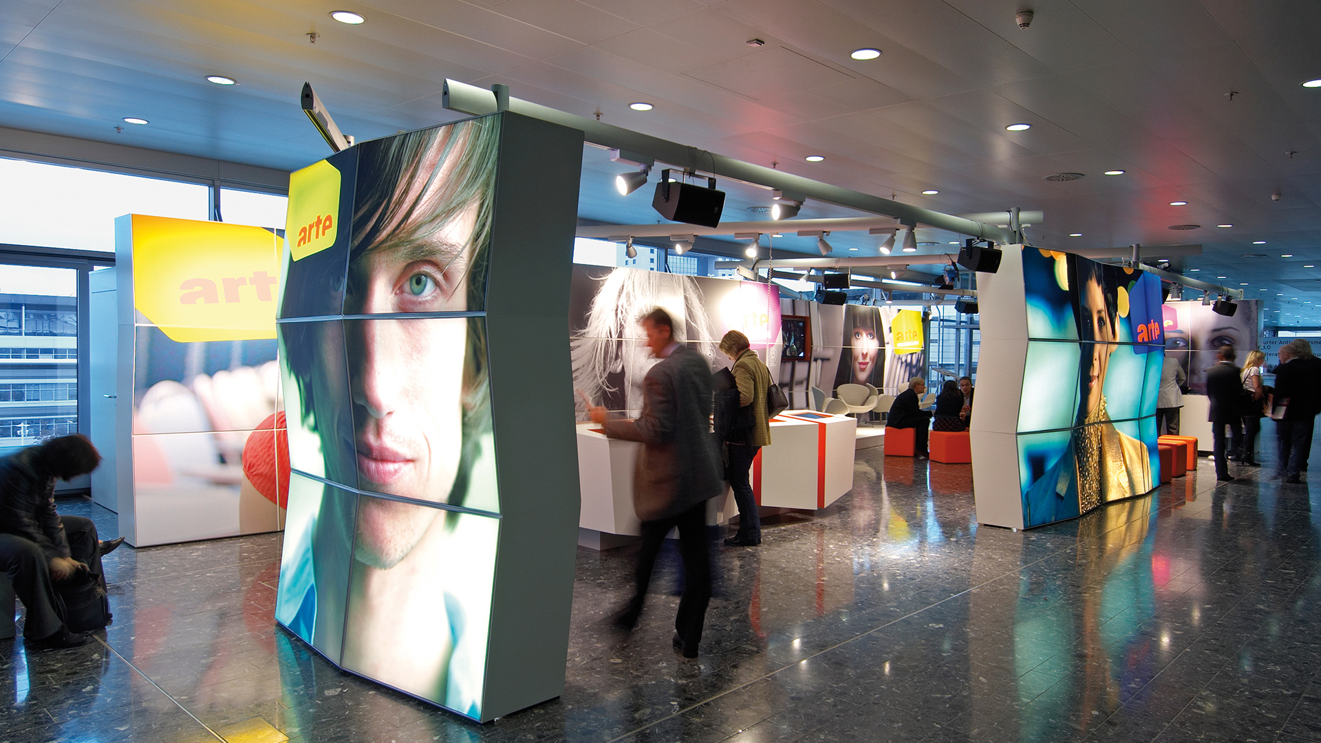 Dart stages the ARTE fair stand at the Buchmesse Frankfurt 2010