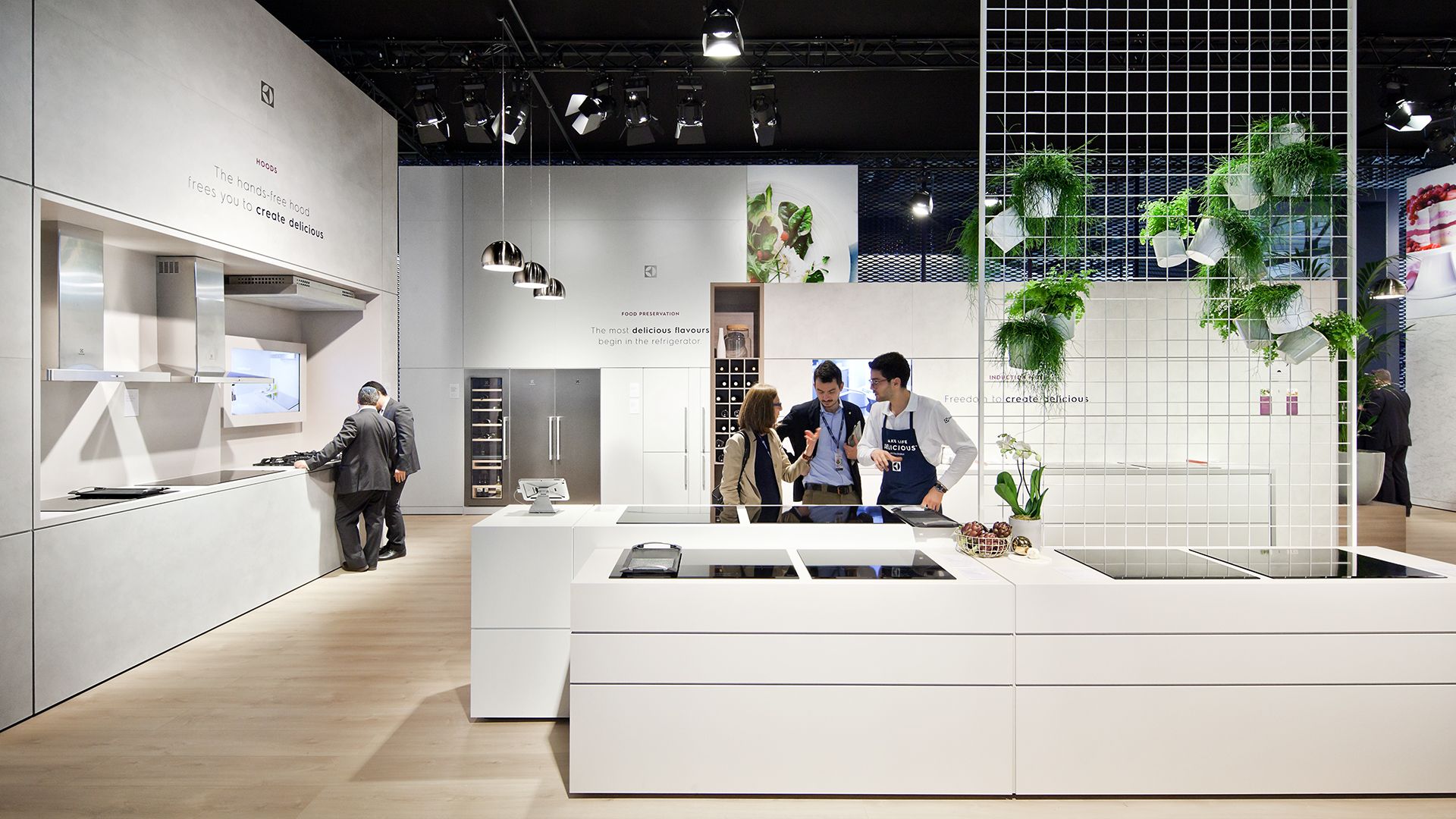 Dart inszeniert den Messestand von Electrolux auf der EuroCucina 2016