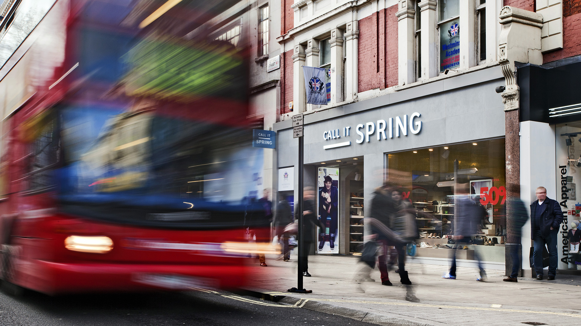 Dart stages the shop concept for Aldo CIS for the flagship store on Oxford Street