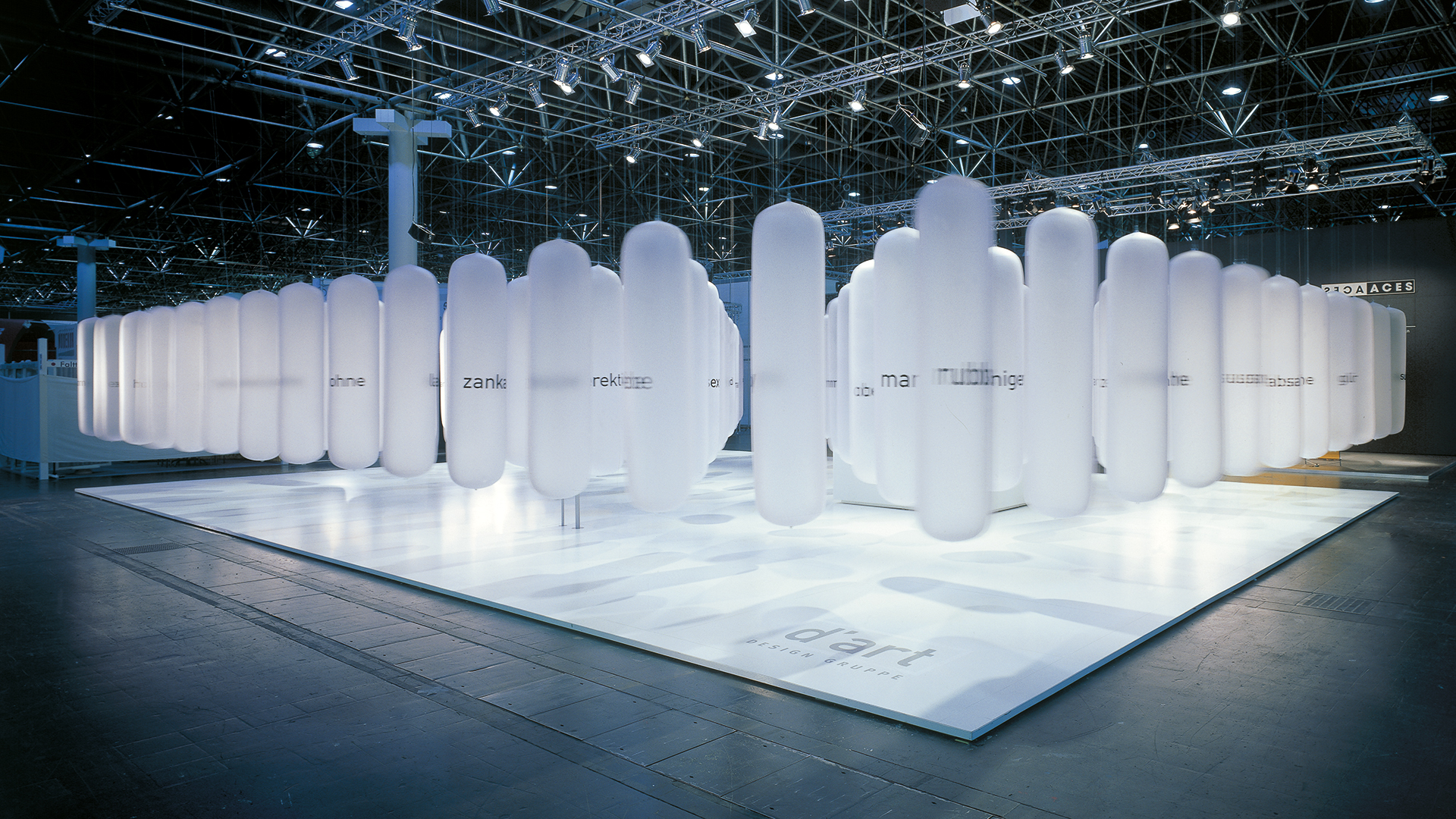 Dart stages the D'art Design Gruppe's own fair stand at the EuroShop 2002