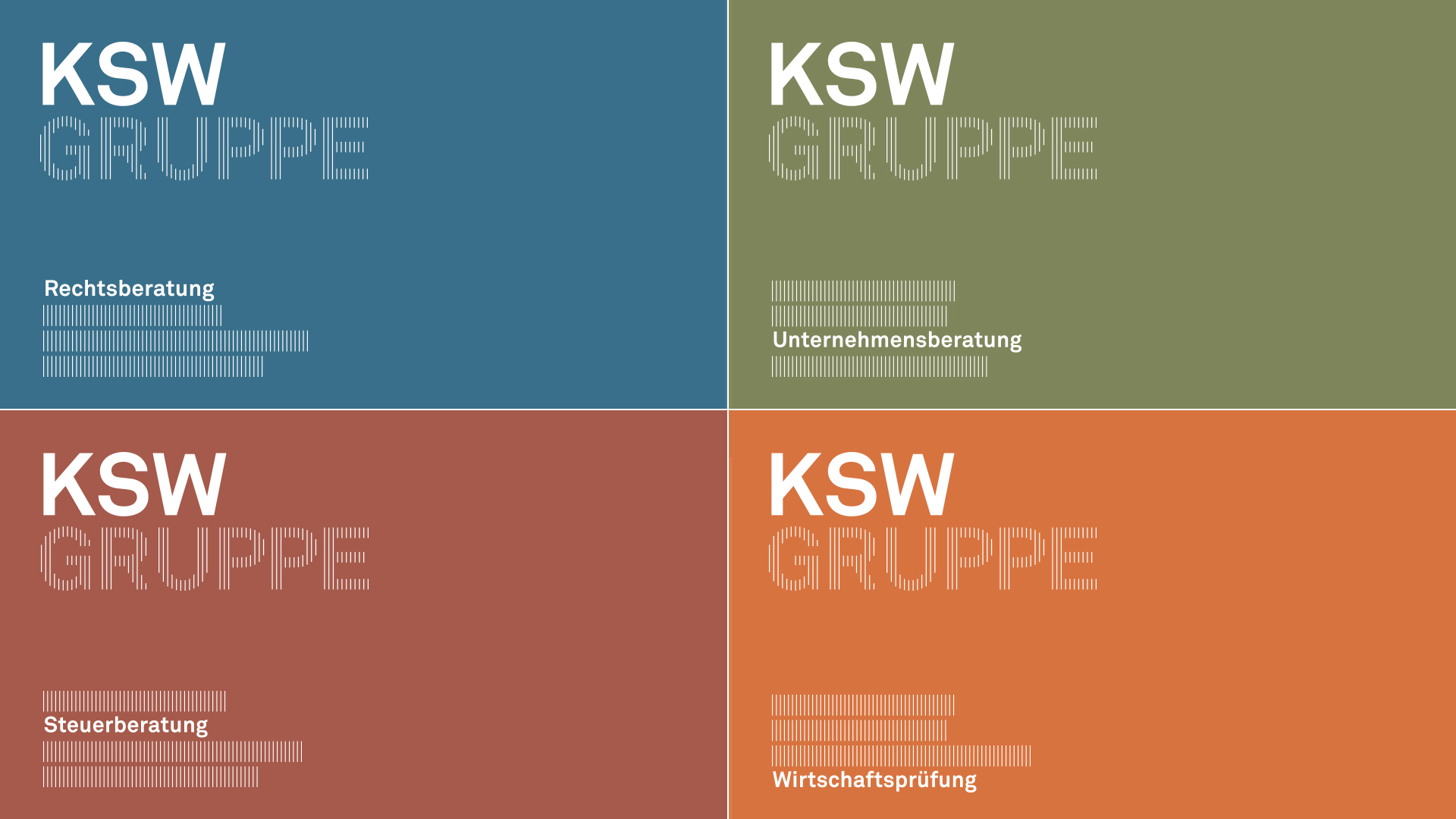 Dart inszeniert die Kommunikation der KSW Gruppe für das Corporate Design 2012