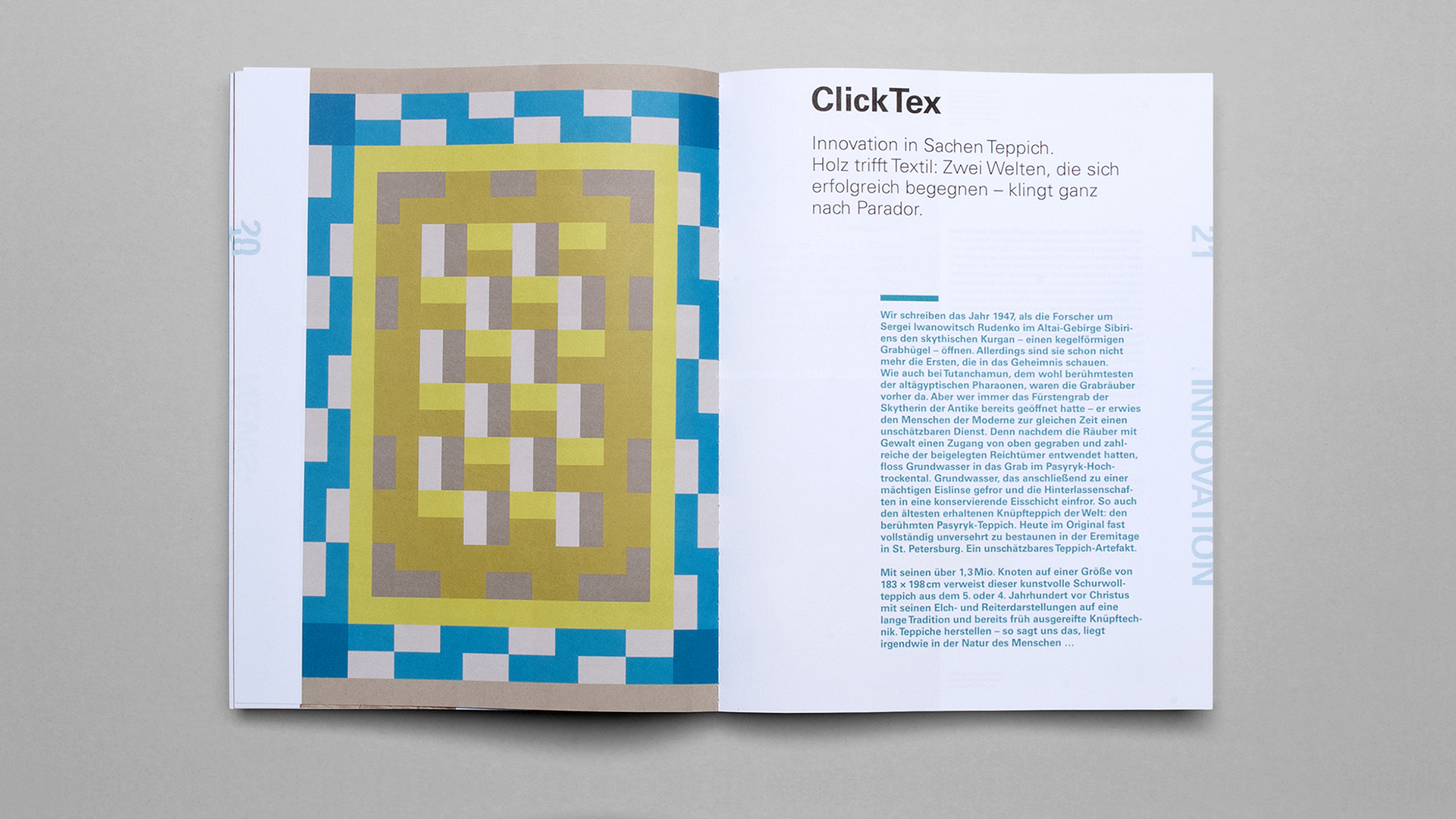 Dart stages Parador's communication for the 2014 customer magazine