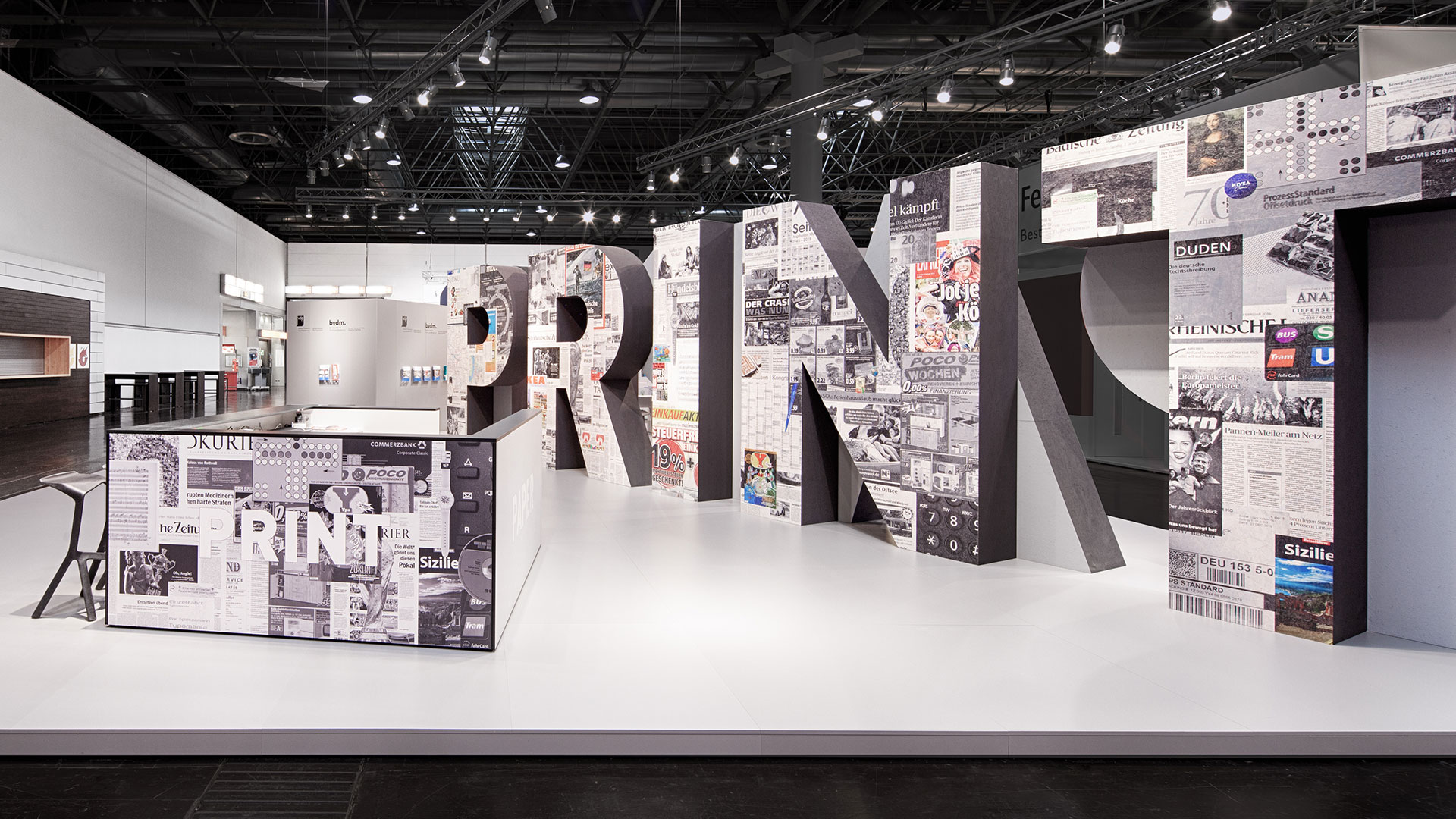 Dart stages the VDP fair stand at the drupa 2016